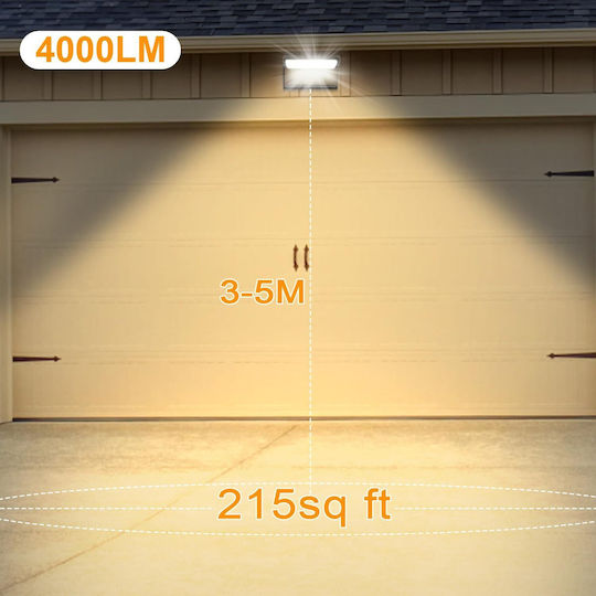 Wandmontiertes Außenbeleuchtungs-LED IP65 40W mit Warmweißem Licht Wandmontiertes Außenbeleuchtungs-LED IP65 40W mit Warmweißem Licht