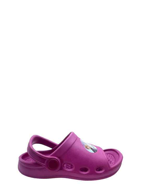 Kids Beach Clogs Purple