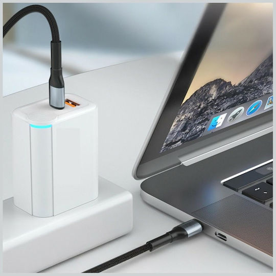 3MK USB 2.0 Cable USB-C Male - USB-C 240W PD Black 3m