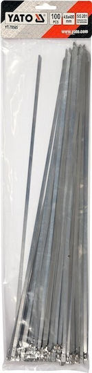Stainless Steel Cable Ties 4.6x400mm 100pcs Yt-70565 Yato