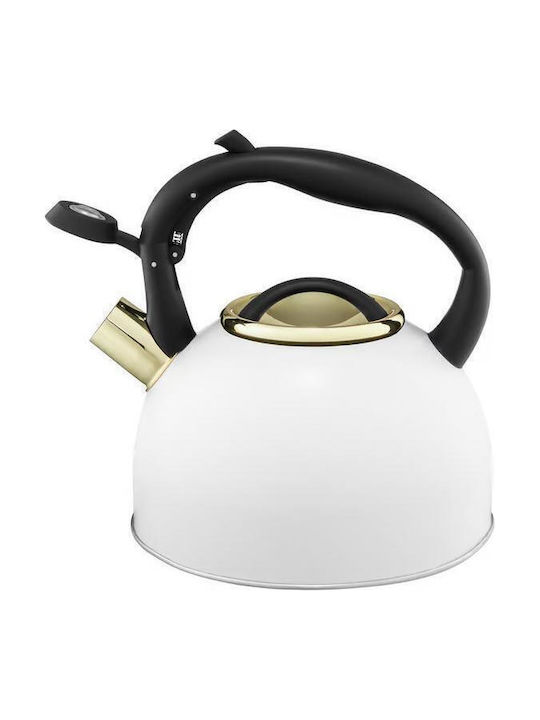 Ambition Ceainic Inox Alb 2000ml