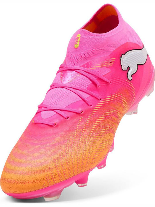 PUMA Future Football Shoes with Cleats FG/AG Orange