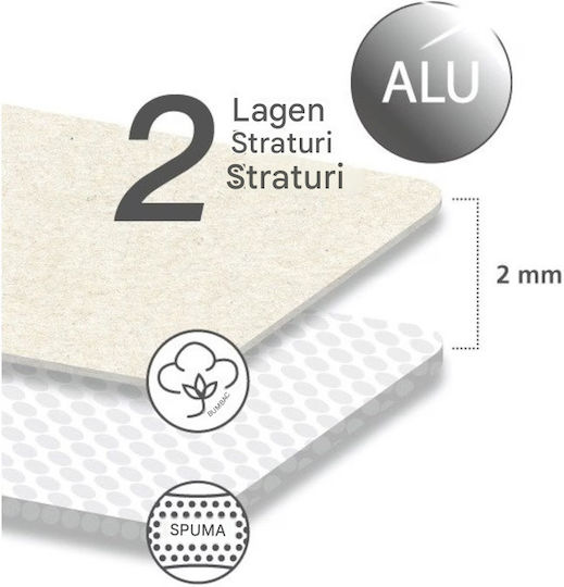 Wenko Gray Ironing Board Cover 112x33cm