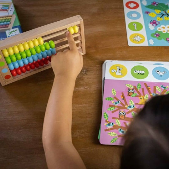 Djeco Μαθαίνω να Μετράω με Άβακα Educational Game Knowledge made of Wood for 3+ years Years Old