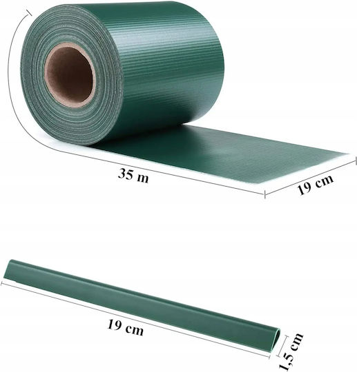 Gardă Vie De Grădină Din Plastic Verde