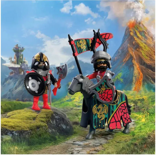 Playmobil Knights Архигос Ипотон Дракон и Воин За 4 Години