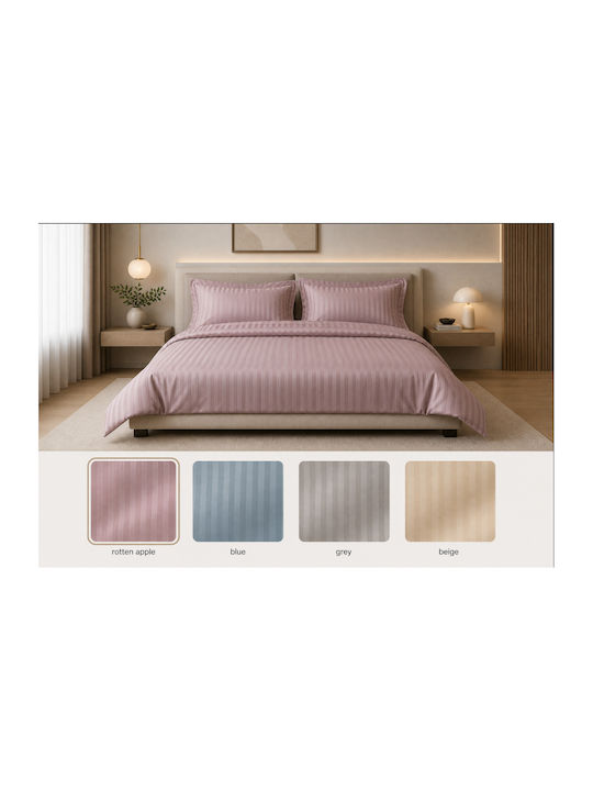 Set Single Flamingo Glamour 2 Pieces 170x280cm Blue