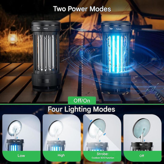 Lamp Aparat Electric Anti-Insecte de Interior cu Lumini LED B0GCF74BRH