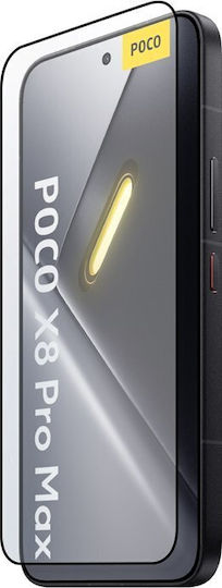 Crong 3d Armour Glass Lite Full Glue Tempered Glass Xiaomi Poco X8 Pro Max 5g Crg3daglxmx8pm