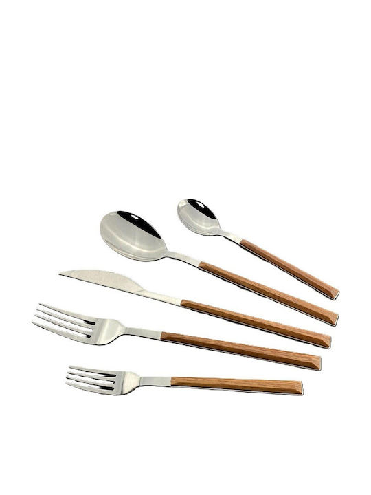 Alista Home Set de Tacâmuri Inoxidabile Maro 5 Bucăți