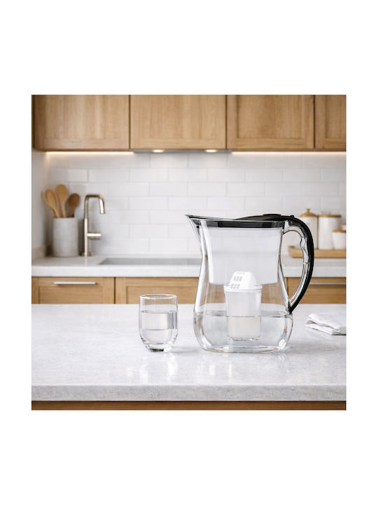 Aquaphor Lyon Kanne Servierkanne Glas mit Filter 3800ml