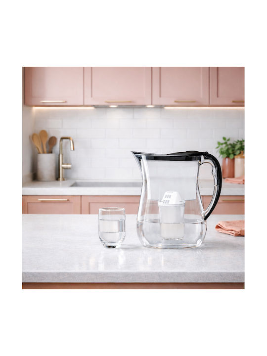 Aquaphor Lyon Kanne Servierkanne Glas mit Filter 3800ml