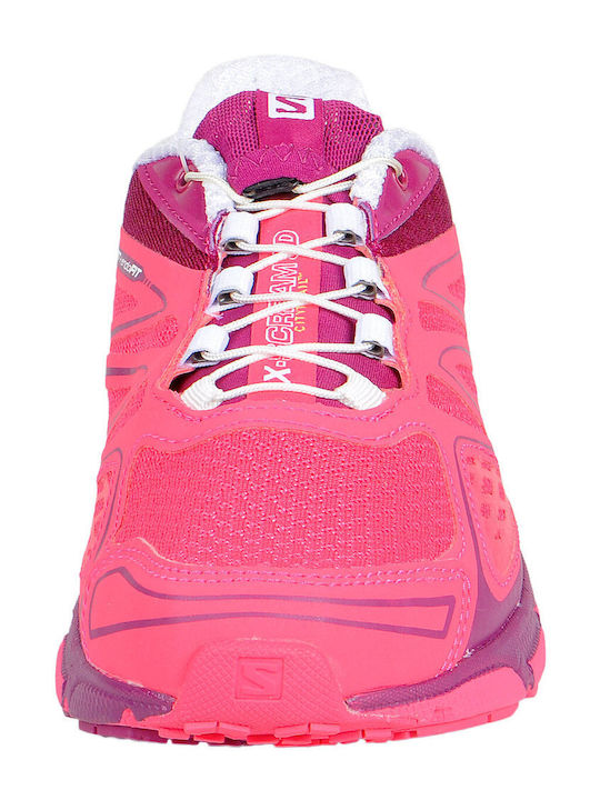 Botine Pentru Femei Hot Pink-Mov-Alb