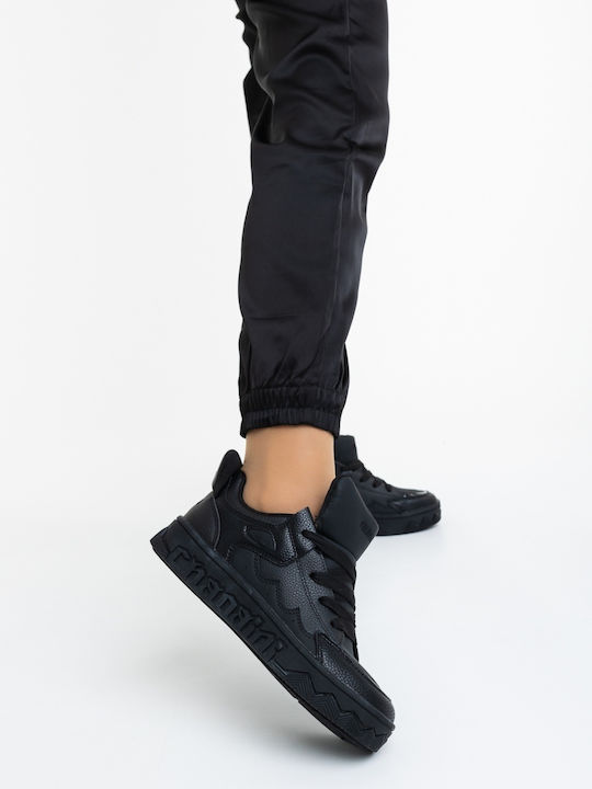 Damentaschen Flatforms Sneakers Schwarze