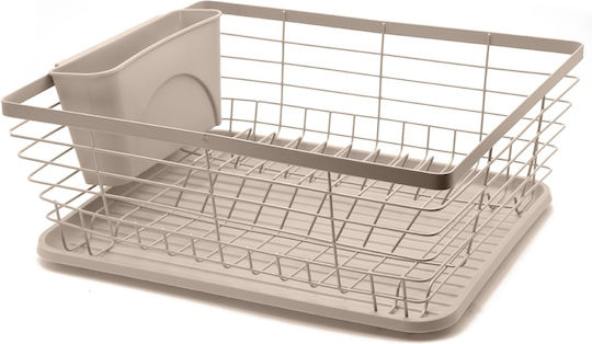 Brunbeste Sink Strainer Metallic Beige 37x30.5x15cm