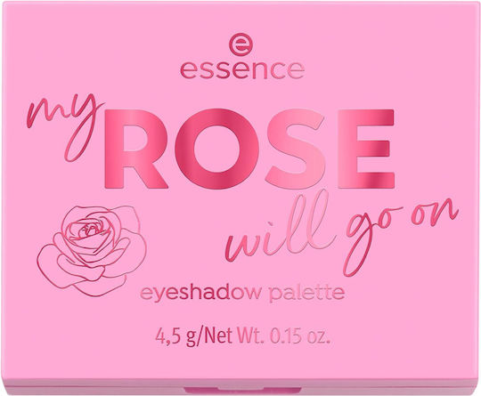 Essence Palette with Matte Eye Shadows in Pressed Powder Form Rose 4.5gr