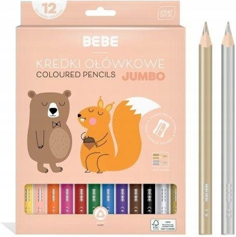Teka Jumbo Buntstifte Bb Kids 12 Farben