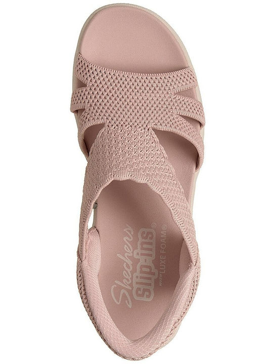 Damenplattformen Rosa
