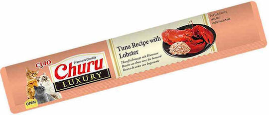 Inaba Ciao Churu Katzenleckerlis mit Katzenminze Huhn Rind Wagyu 56gr