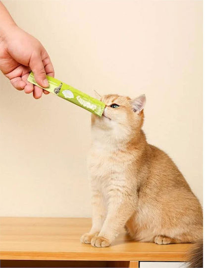 M-Pets Creamy Cat Treat Cat Treats with Tuna & Scallops for Cat 4pcs 15gr A71-
