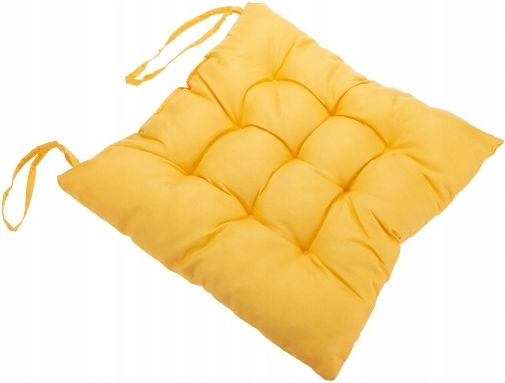 Galicja Καρέκλας Κήπου Mustard Yellow 40x40εκ.
