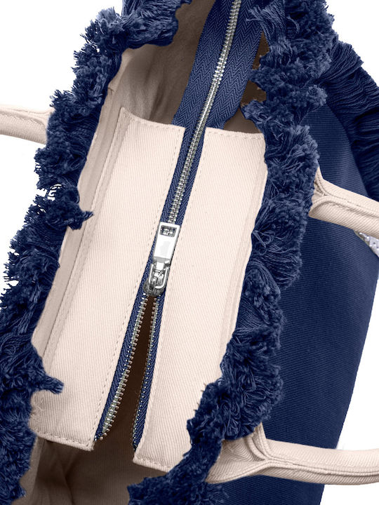 Feel & Touch Caribbean Strandtasche Blau