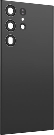 Clappio Replacement Battery Cover Galaxy S23 Ultra Integrated Adhesive Black