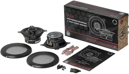 DLS PA4 Σετ Ηχεία Αυτοκινήτου Ομοαξονικά 4" με 40W RMS (2 Δρόμων)