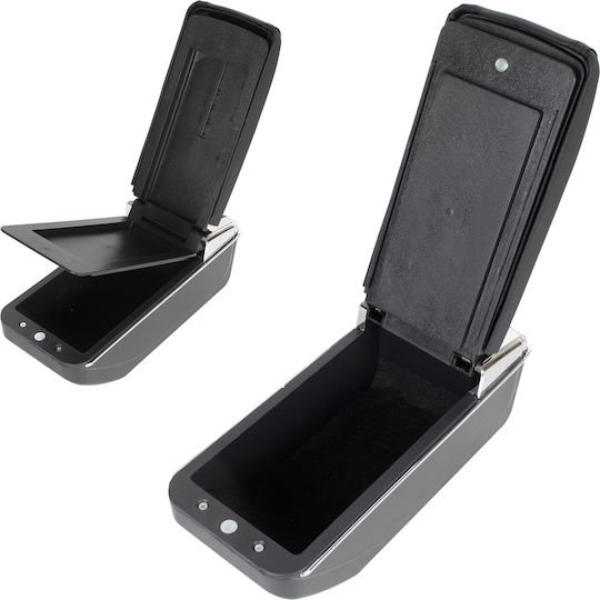 Dacia Duster Ii 2017 Armrest Storage Black Eco-leather + Installation Kit