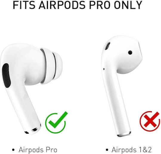 AHAstyle PT99-2 Medium Silicone Covers in White Color for Apple AirPods Pro