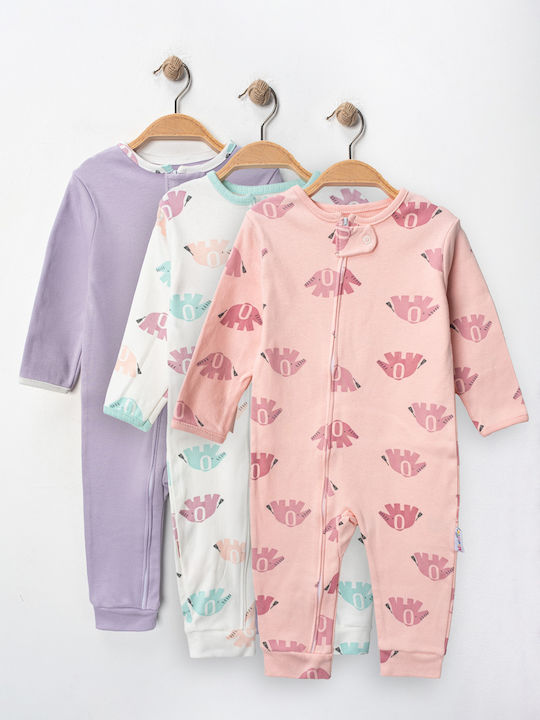 SteweHome Set Gray Onesies 3 Pieces