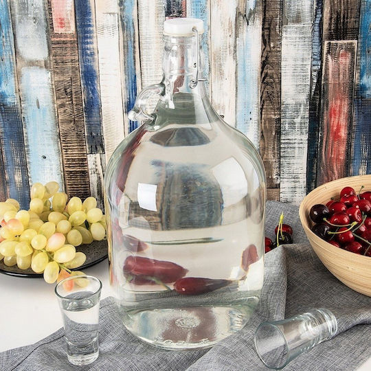Carafe Bottle Orion 5l Glass Retro Vintage Safety Closure