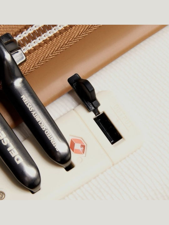 Delsey Chatelet Air 2.0 Βαλίτσα Ταξιδίου Καμπίνας Angora Ύψους 55εκ.