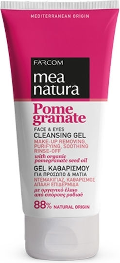 Farcom Mea Natura Gel Καθαρισμού Προσώπου & Ματιών 150ml