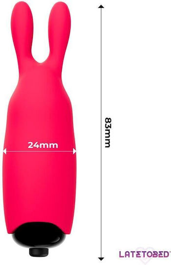 LateToBed Bundy Vibrator Geschoss 8.3cm Fuchsie