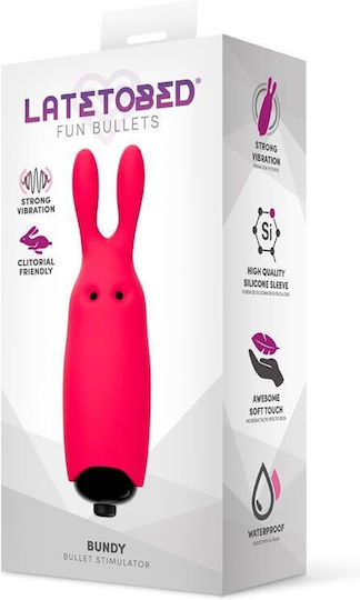 LateToBed Bundy Vibrator Geschoss 8.3cm Fuchsie