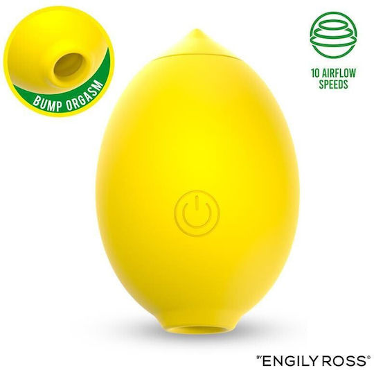Engily Ross Mini Κλειτοριδικός Δονητής 7.8cm Κίτρινος