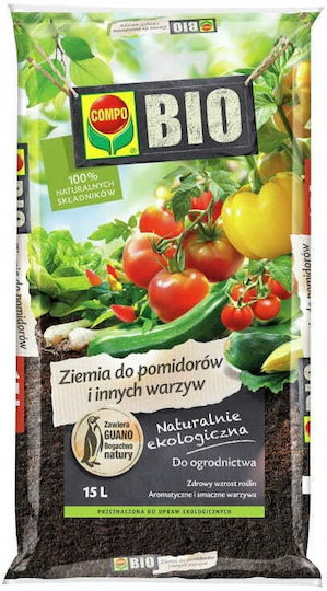 Organic Soil Natural Substrate Tomatoes Vegetables 15l