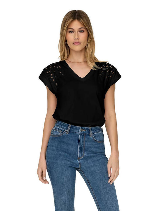 S S Women's Black T-shirt