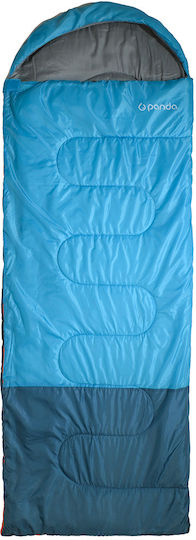 Panda Schlafsack Einzeln Blau/Orange
