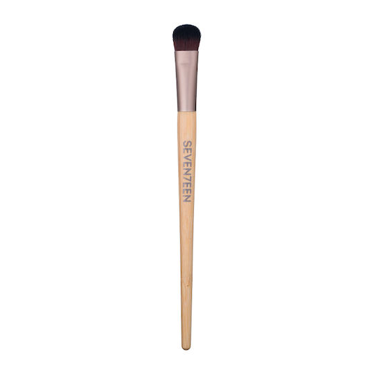 Seventeen Makeup Brush for Eye Shadow made of Synthetic Hair Bamboo Handle
