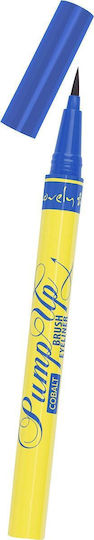 Lovely Lovely Pump Up Cobalt Eyeliner Cobalt Eyeliner Precision Brush 2.5ml