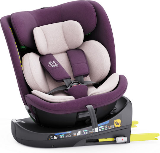Buf Boof B-Joy Deluxe Autositz i-Size mit Isofix Lila 0-36 kg