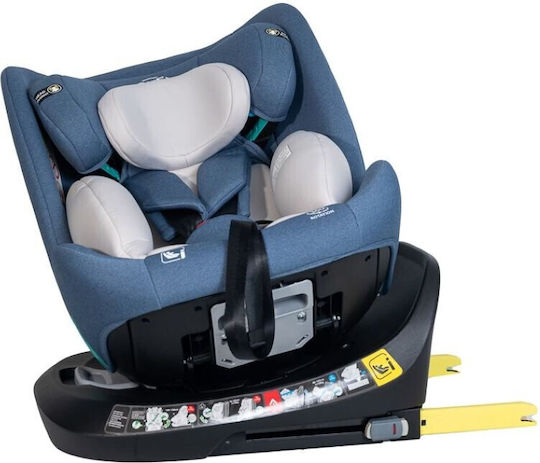 Buf Boof Saphir Deluxe Scaun Auto i-Size cu Isofix Albastru 0-36 kg