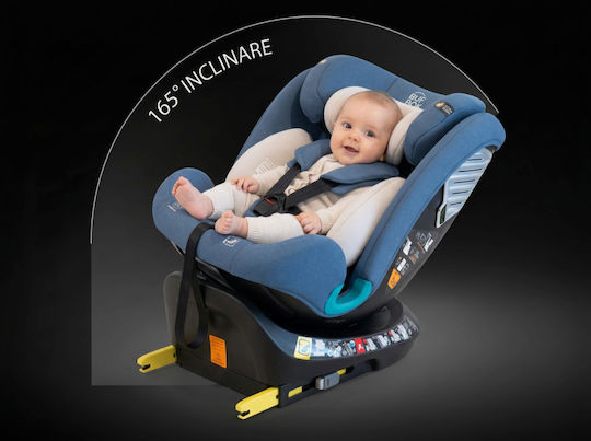 Buf Boof Saphir Deluxe Scaun Auto i-Size cu Isofix Albastru 0-36 kg