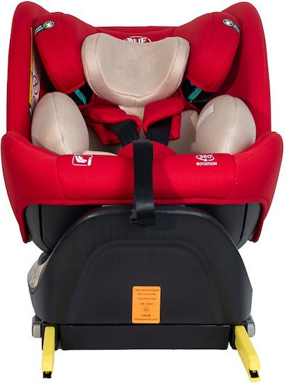 Buf Boof Saphir Deluxe Scaun Auto i-Size cu Isofix Roșu 0-36 kg