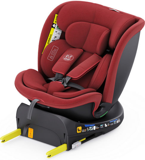 Buf Boof B-Joy Deluxe Autositz i-Size mit Isofix Rot 0-36 kg