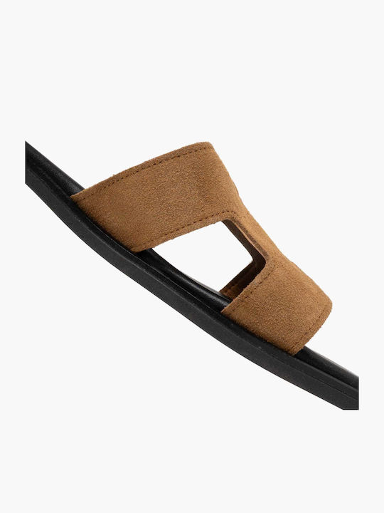 Women's Flat Sandals Tabac Brown