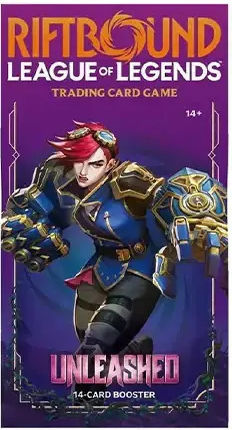 Jasco Games Riftbound League Of Legends Tcg Set Three Unleashed Бустер Riftbound Бустер Кутия Английски