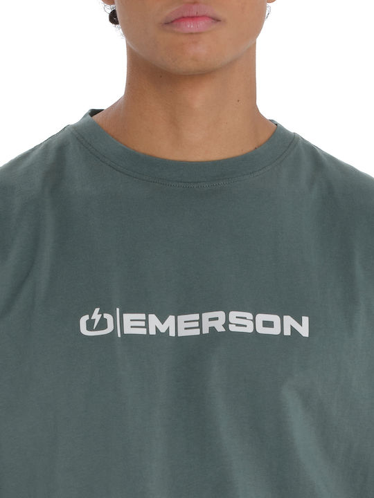 Emerson T-shirt Silver Pine